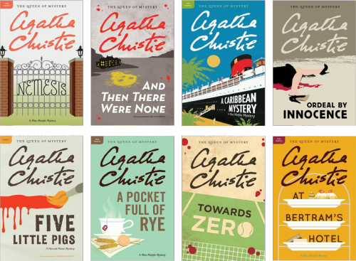 post_agatha christie book covers